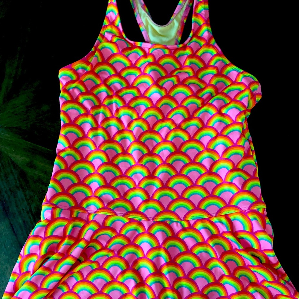 Land’s End Girl’s skirted bathing suit size 12+